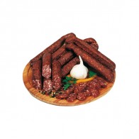 Hirschboxerl -Rohwürstel geräuchert-