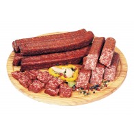 Hirschlandjäger -Rohwürstel geräuchert-