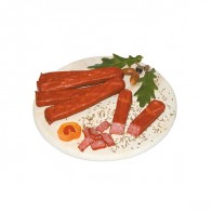 Landjäger -Rohwürstel geräuchert und gepresst-