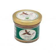 Leberpastete mit Fasan an rosa Pfeffer