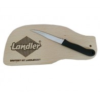 Brotzeitbrettl "Landler" mit Messer